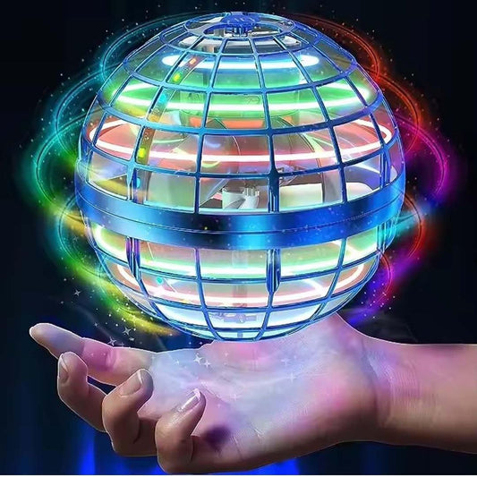USB Rechargeable Built-in RGB Lights 360 Rotating Magic Controller Flying Ball Boomerang Magic Balls Flying Spinner Fidget Toys